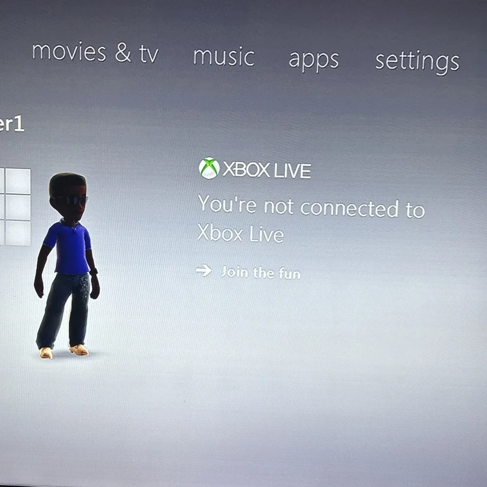 Microsoft Xbox 360 60GB Console Bundle Controller Remote Disc Tray Sticks